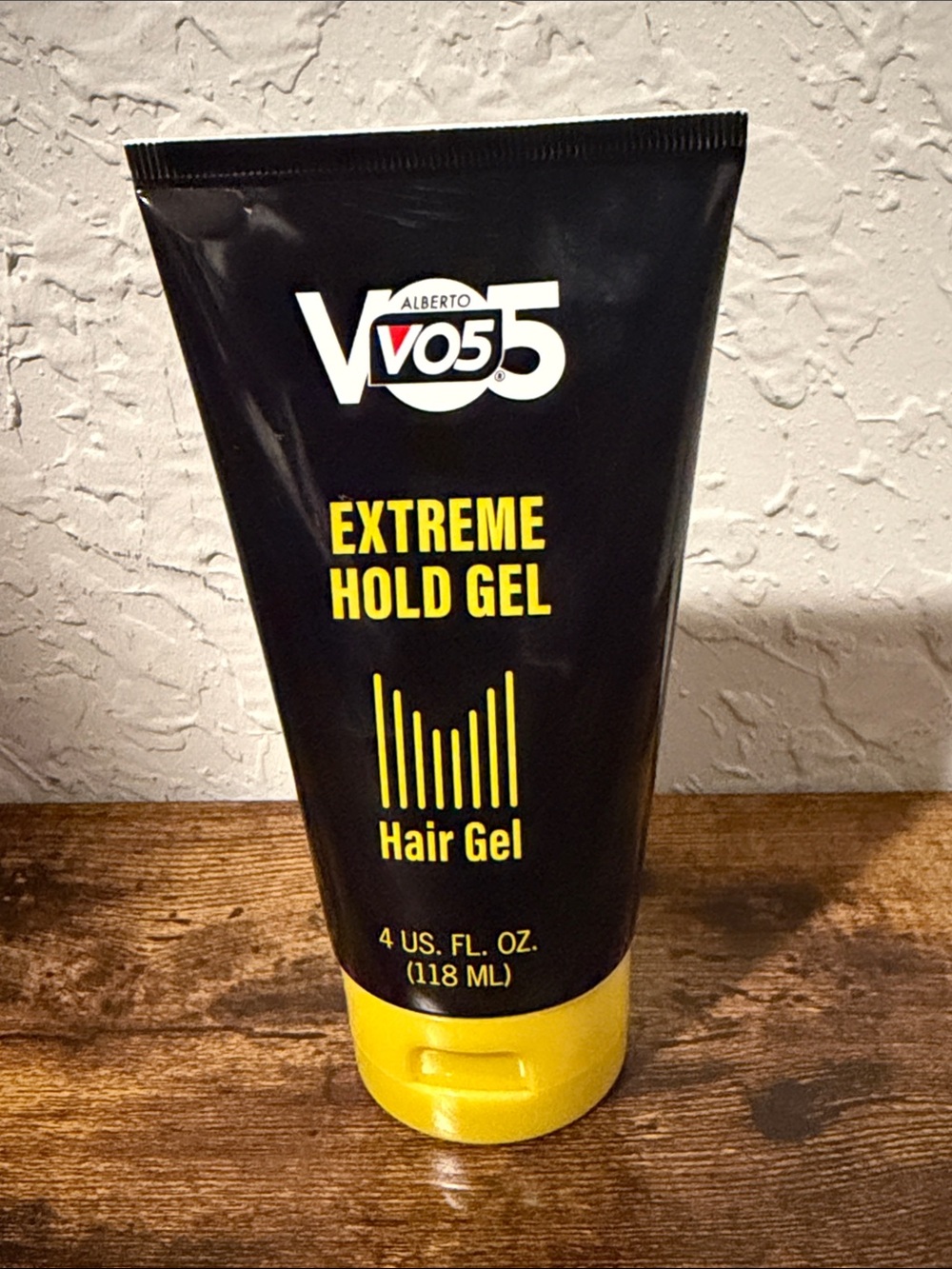 Extreme Hold Gel — Black & Yellow Hair Styling Gel